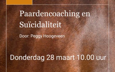 Webinar Paardencoaching en Suïcidaliteit